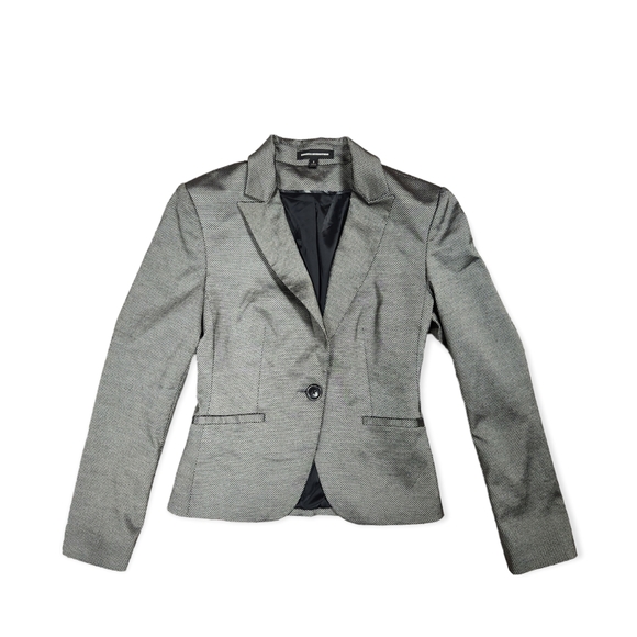 Express Jackets & Blazers - Express Design Studio Silver Gray Blazer, Women's Size 2